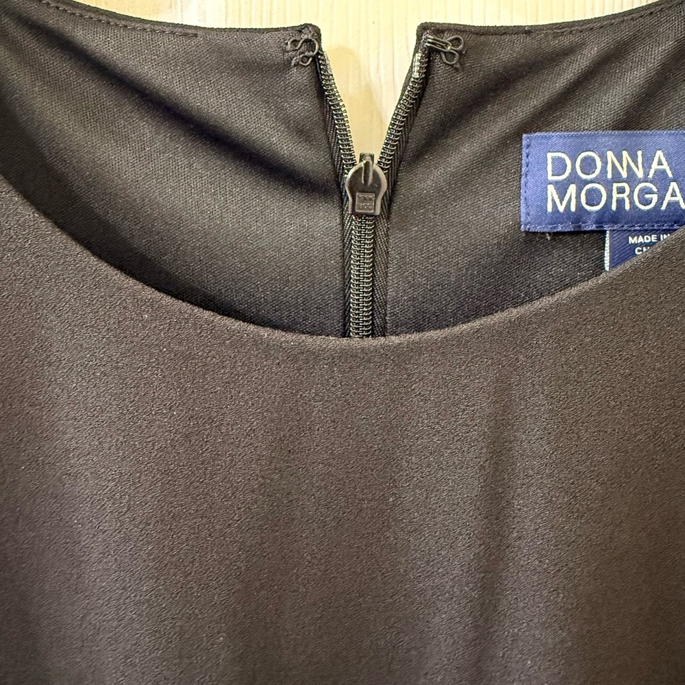 Donna Morgan Black Maxi Dress